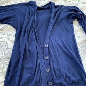 Navy Cardigan - Size L